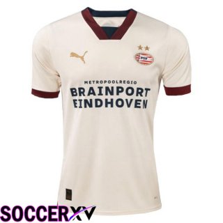 PSV Eindhoven Soccer Jersey Away Brown 2023/2024