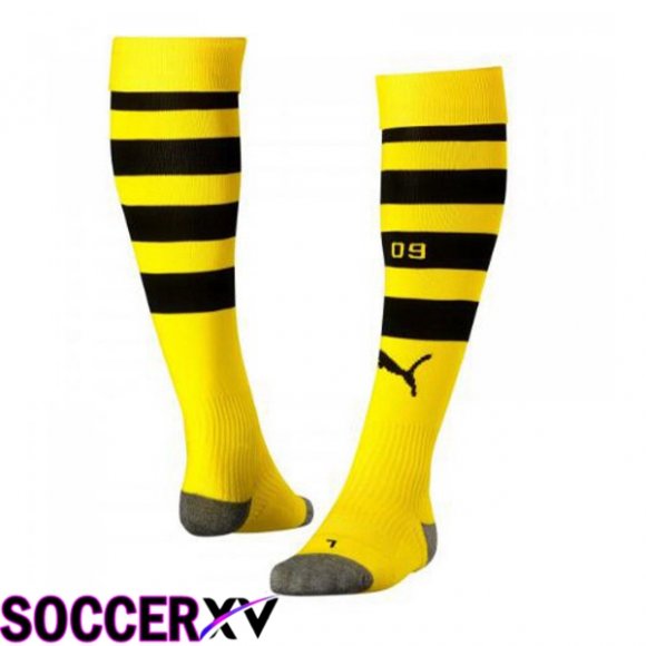 Dortmund BVB Soccer Socks Home Yellow 2023/2024