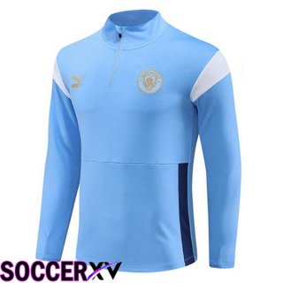 Manchester City Training Sweatshirt Blue 2023/2024