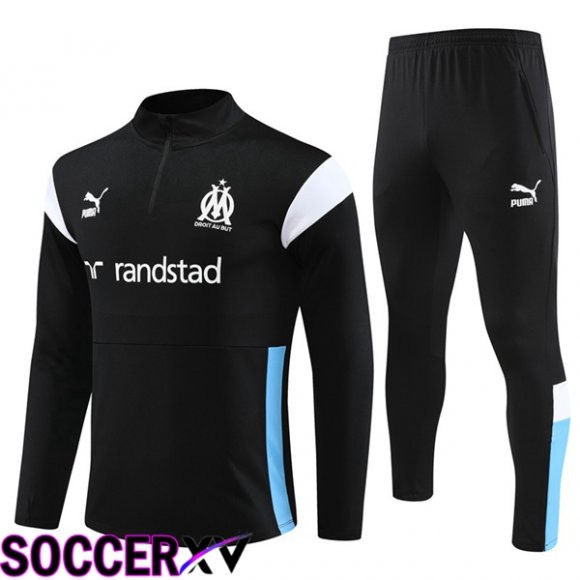 Marseille OM Training Tracksuit Suit Black 2023/2024