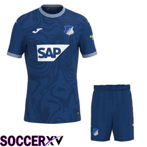 TSG Hoffenheim Kids Soccer Jersey Home Royal Bluee 2023/2024