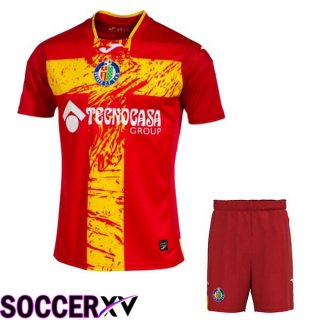 Getafe CF Kids Soccer Jersey Away Red 2023/2024