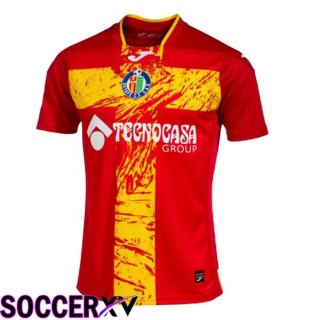 Getafe CF Soccer Jersey Away Red 2023/2024