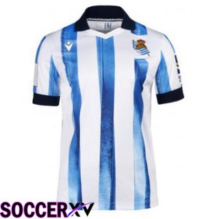 Real Sociedad Soccer Jersey Home Red White 2023/2024