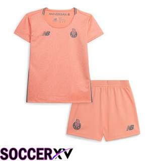 Soccer Jersey FC Porto Kids Away Pink 2025/2026