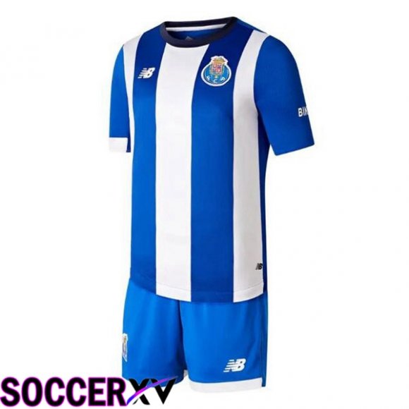 FC Porto Kids Soccer Jersey Home Blue White 2023/2024