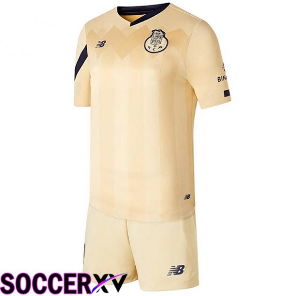 FC Porto Kids Soccer Jersey Away Brown 2023/2024