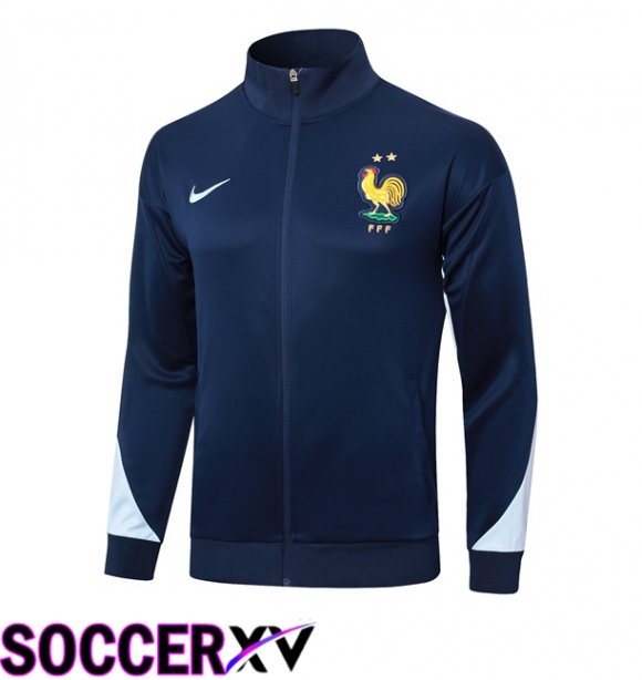 France Training Jacket Blue Royal 2024/2025