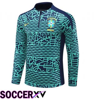 Brazil Training Sweatshirt Green 2024/2025