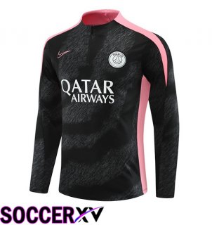 Paris PSG Training Sweatshirt Black 2024/2025