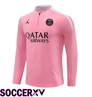 JORDAN Paris PSG Training Sweatshirt Pink 2024/2025