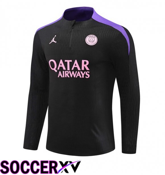 JORDAN Paris PSG Training Sweatshirt Black 2024/2025