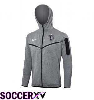 England Training Sweatshirt Hoodie Grey 2024/2025