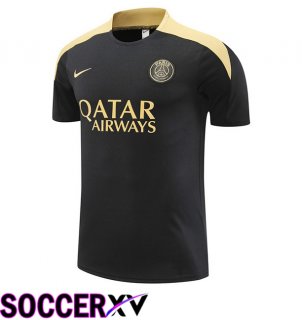 Paris PSG Training T Shirt Black 2024/2025