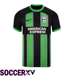 FC Brighton Third Soccer Jersey Green Black 2024/2025