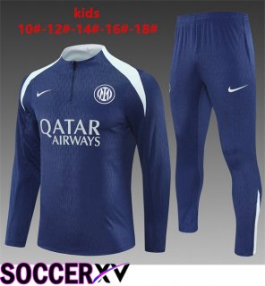 kit Training Tracksuit Inter Milan Kids Blue Royal 2025/2026