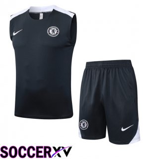 Gilet Soccer FC Chelsea + Shorts Blue Royal 2025/2026