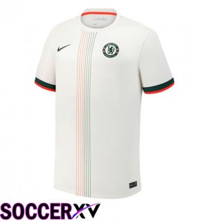 Soccer Jersey FC Chelsea Away White 2025/2026