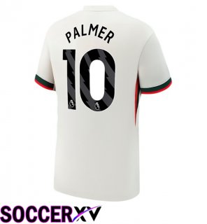 Soccer Jersey FC Chelsea (Palmer 10) Away White 2025/2026