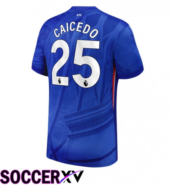 Soccer Jersey FC Chelsea (Caicedo 25) Home Blue 2025/2026