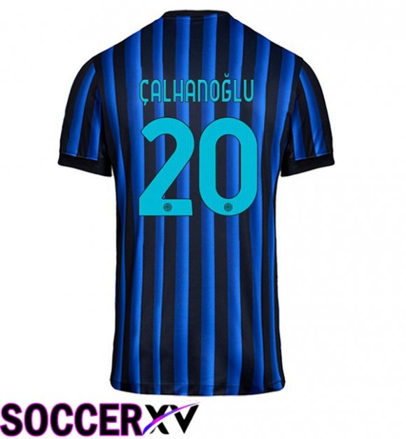 Soccer Jersey Inter Milan (ÇALHANOĞLU 20) Home Blue Black 2025/2026