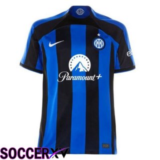 Inter Milan Soccer Jersey Special Edition Black Blue 2022/2023