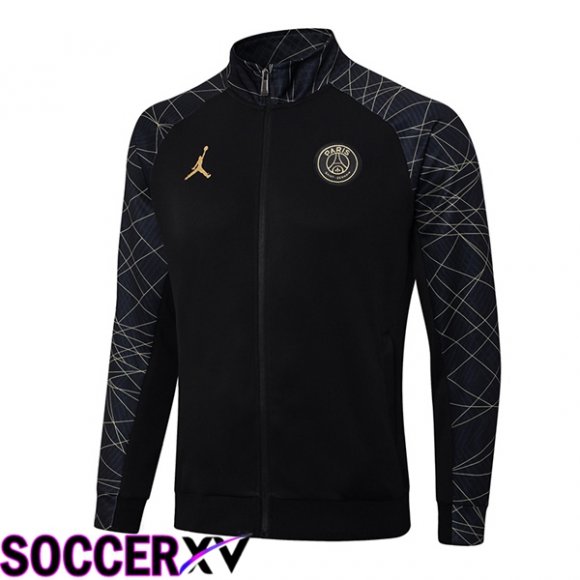 Paris PSG Training Jacket Black 2023/2024