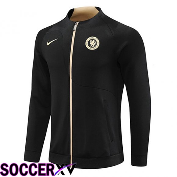 FC Chelsea Training Jacket Black 2023/2024