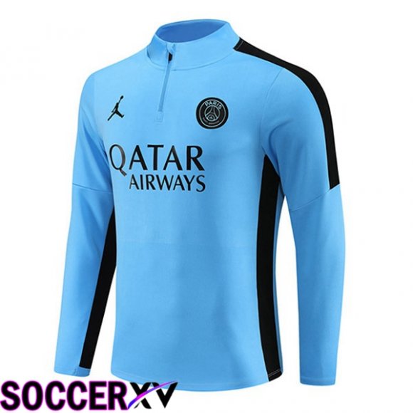 JORDAN Paris PSG Training Sweatshirt Blue 2023/2024