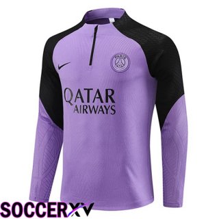 Paris PSG Training Sweatshirt Purple 2023/2024