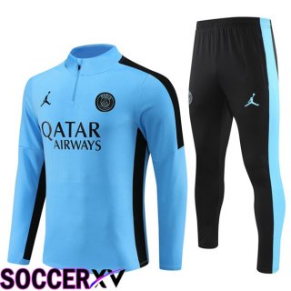 JORDAN Paris PSG Training Tracksuit Suit Blue 2023/2024