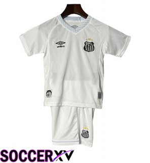 Soccer Jersey Santos FC Kids Home 2025/2026