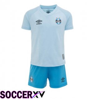 Soccer Jersey Gremio Kids Away Blue 2025/2026