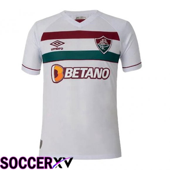 Fluminense Soccer Jersey Away White 2023/2024