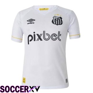 Santos FC Soccer Jersey Home White 2023/2024