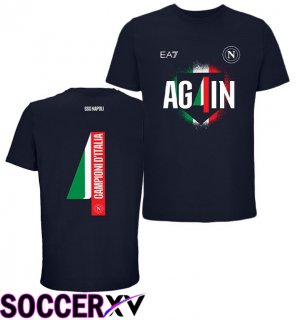Soccer Jersey SSC Napoli Campioni D'Italia Special Edition Black 2024/2025