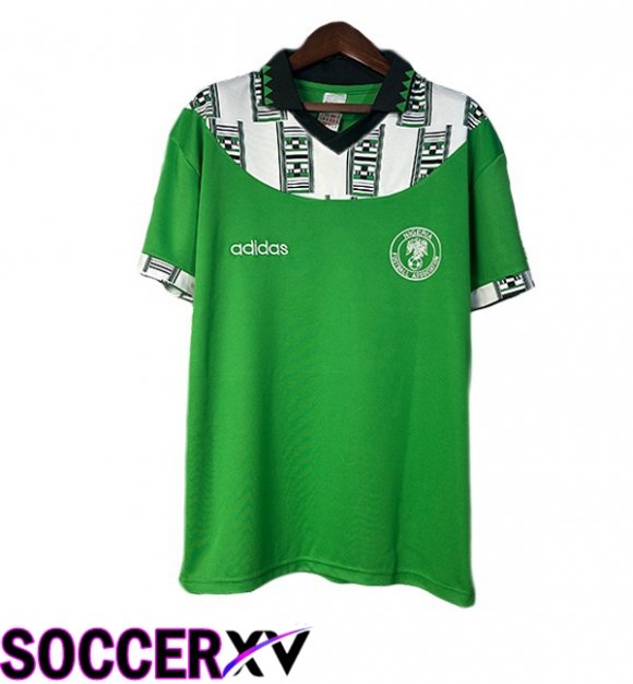 Soccer Jersey Nigeria Retro Home Green 1994