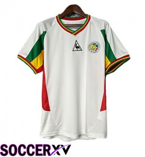 Soccer Jersey Senegal Retro Home White 2002
