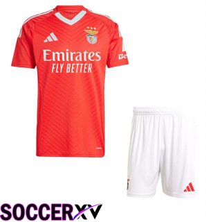 Benfica Kids Home New Soccer Jersey 2024/2025