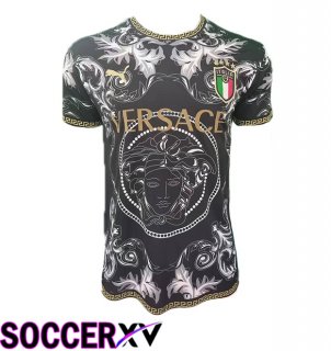 Italy Soccer Jersey Special Edition Black UEFA Euro 2024