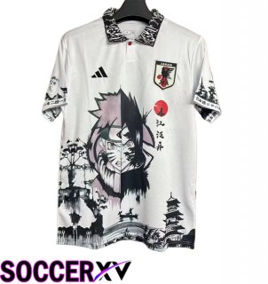 Japan Soccer Jersey Special Edition Naruto White 2024/2025