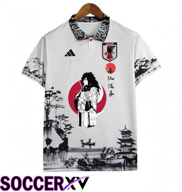 Japan Soccer Jersey Special Edition White/Black 2024/2025