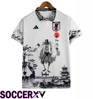 Japan Soccer Jersey Special Edition White/Black 2024/2025