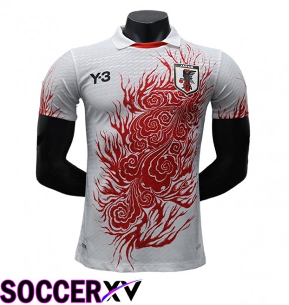 Japan Soccer Jersey Special Edition White/Red 2024/2025