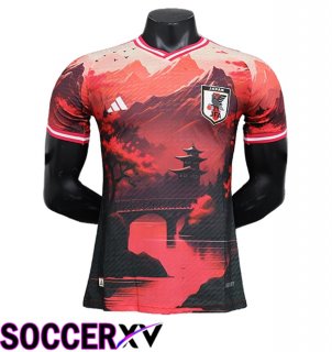 Japan Soccer Jersey Special Edition Red 2024/2025