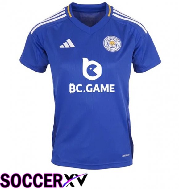 Leicester City Women Home Soccer Jersey 2024/2025