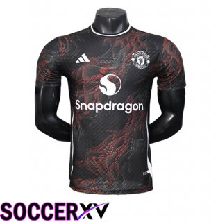Manchester United Soccer Jersey Special Edition Black 2025 2026
