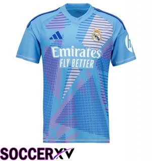 Real Madrid Goalkeeper Home New Soccer Jersey 2024/2025