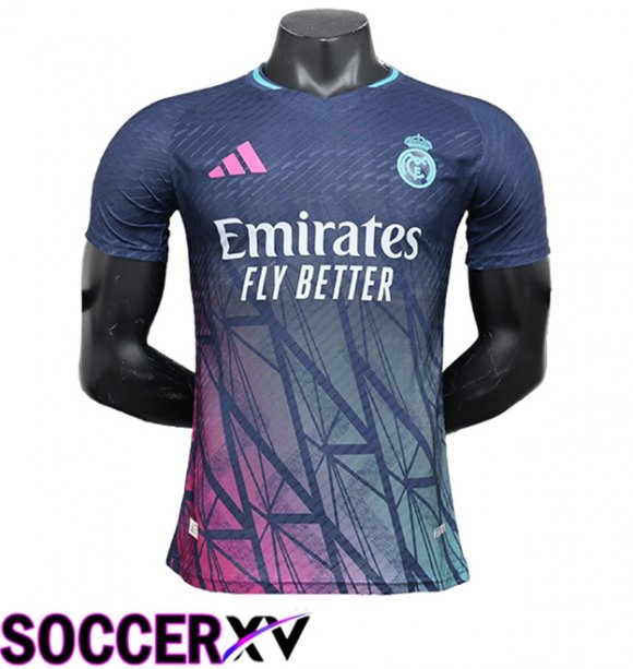 Real Madrid Soccer Jersey Special Edition Navy blue 2024/2025