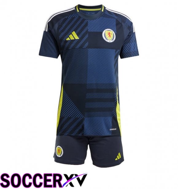 Scotland Kids Home Soccer Jersey 2024/2025